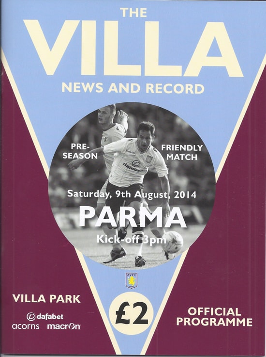 Aston Villa FC v Parma